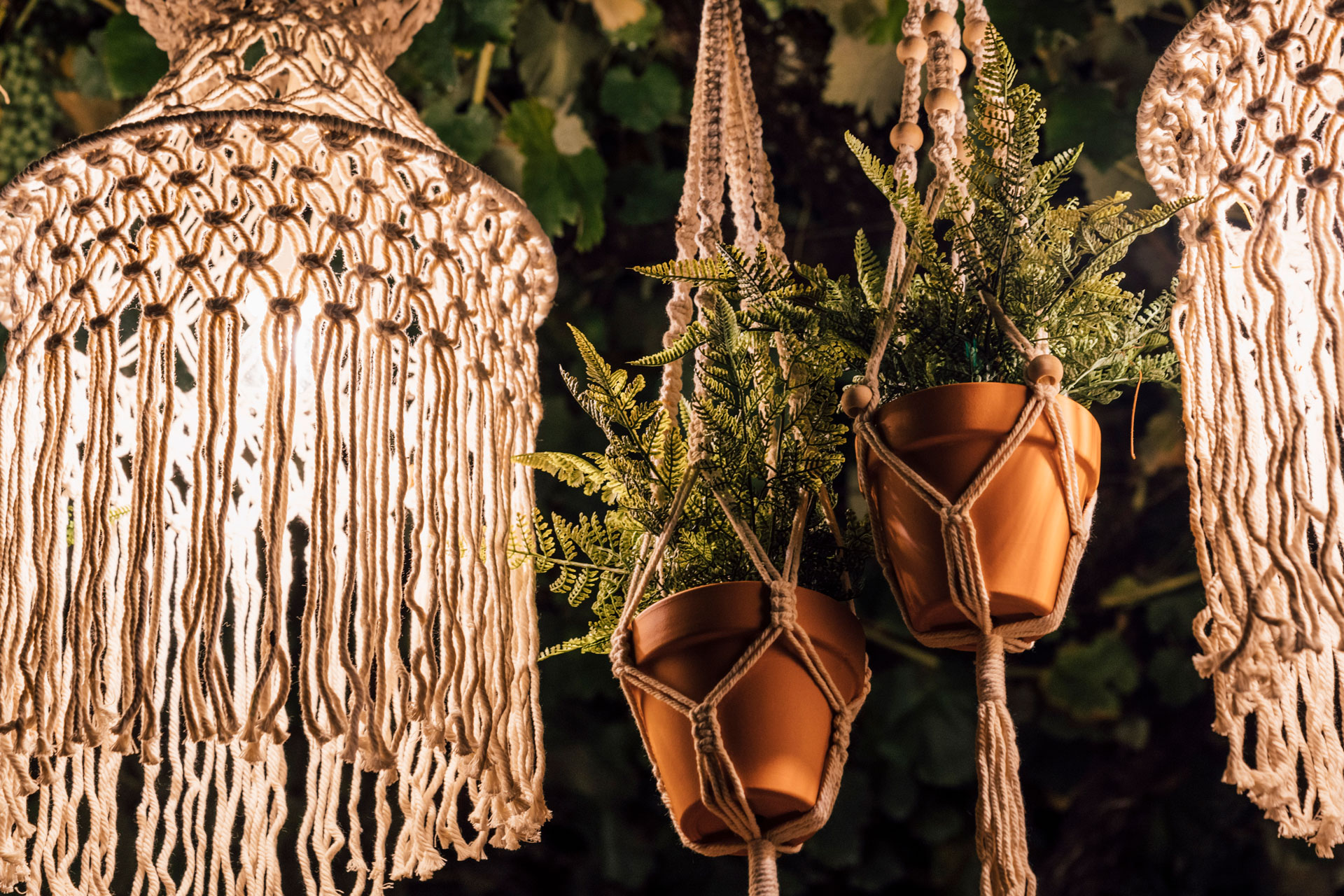 Lights & Macramé